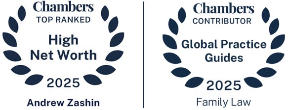 Andrew Zashin | Top Ranked in Chambers High Net Worth 2025; Chambers Global Practice Guide FAMILY LAW 2025, Contributor